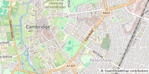 Map of Cambridge