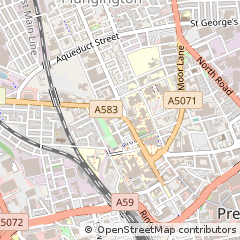Map of Preston