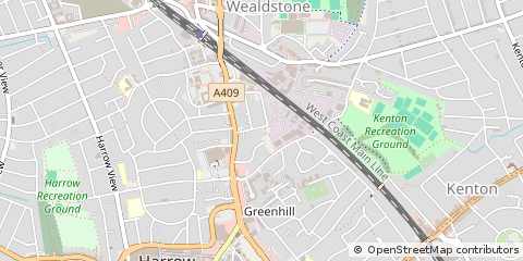 Map of Harrow