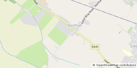 Map of Dunstable, Bedfordshire