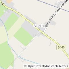 Map of Dunstable, Bedfordshire