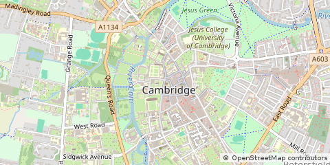 Map of Cambridge