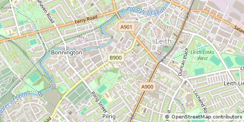 Map of Edinburgh