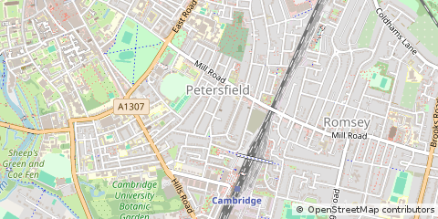 Map of Cambridge