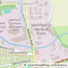 Map of Dundee