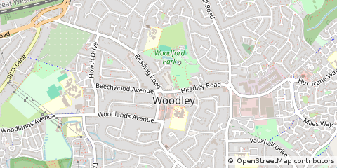 Map of Reading