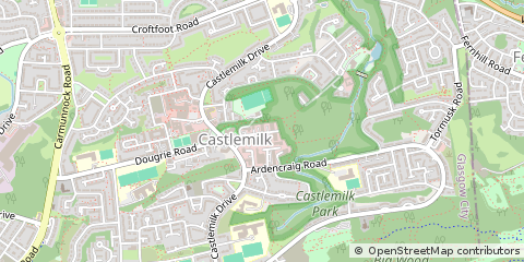 Map of Glasgow