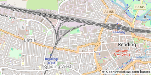 Map of Reading