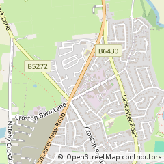 Map of Preston, Lancashire