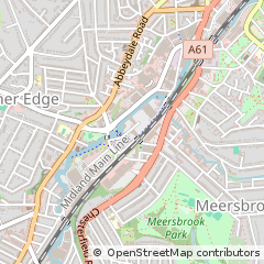 Map of Sheffield