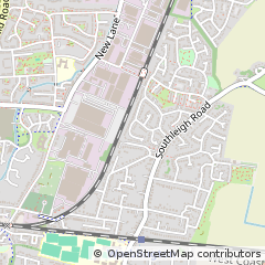 Map of Havant, Hants