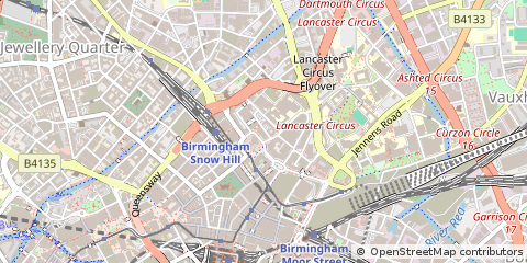 Map of Birmingham