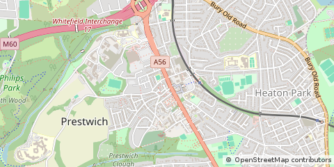 Map of Manchester