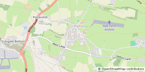 Map of Bristol, North Somerset