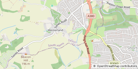 Map of Marldon