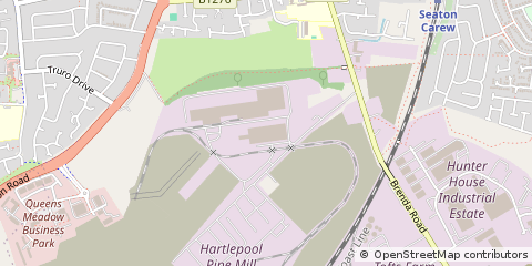 Map of Hartlepool