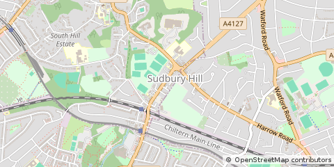 Map of Harrow