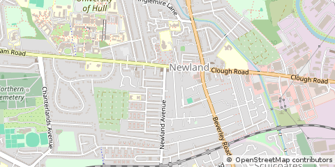 Map of Hull