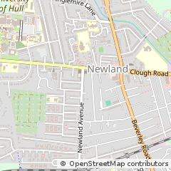 Map of Hull