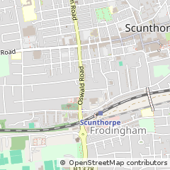 Map of Scunthorpe