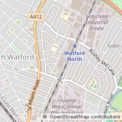 Map of Watford