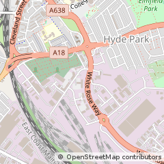 Map of Doncaster