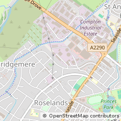 Map of Eastbourne, East Sussex