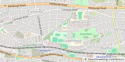 Map of Glasgow