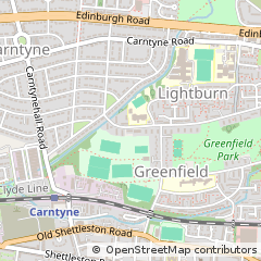 Map of Glasgow