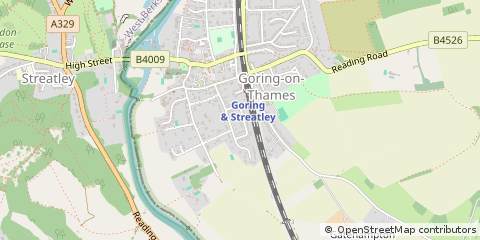 Map of Reading