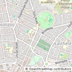 Map of Peterborough