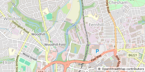 Map of Bury