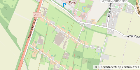 Map of Cambridge, Cambridgeshire