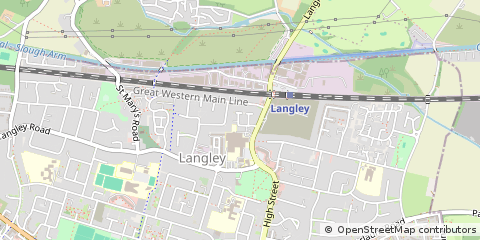 Map of Langley