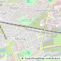 Map of Llanelli