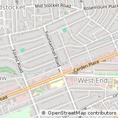Map of Aberdeen