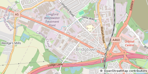 Map of Cannock