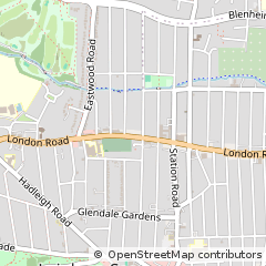 Map of Leigh-on-SEA, Essex