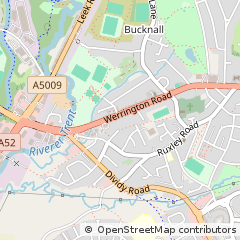 Map of Stoke-on-Trent, Staffordshire