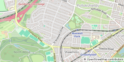 Map of Glasgow