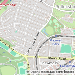 Map of Glasgow