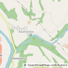 Map of Builth Wells, Powys
