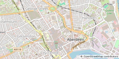 Map of Aberdeen