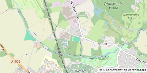 Map of Middlesex