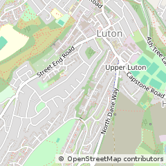 Map of Chatham, Kent