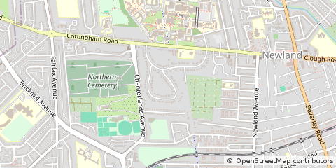 Map of Hull
