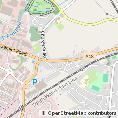 Map of Swansea