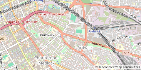 Map of Manchester