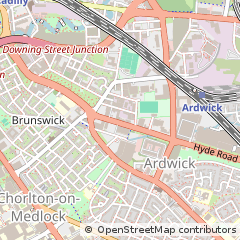 Map of Manchester