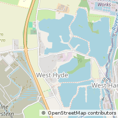 Map of Rickmansworth, Hertfordshire